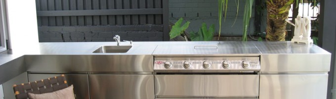 Stainless Steel Outdoor Kitchen