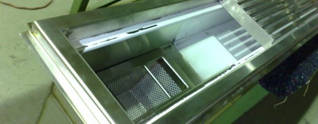Stainless Steel Drainage Unit for Shops