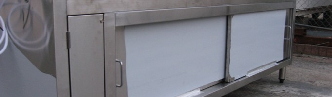 Stainless Steel Food Preparation Units