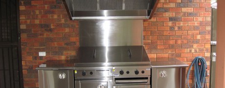Stainless Steel BBQ and Storage Units