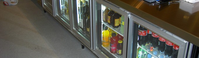 Stainless Steel Bench and Cooling Units