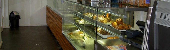 Take Away Shop Display Counter