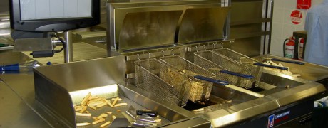 Stainless Steel Deep Fryer and Warming Station